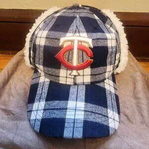 Twin Hat With Fleece Ear Flaps that button together